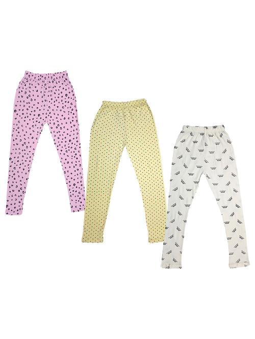 kids printed leggings combo - 19587077 - Very Small Image - 1