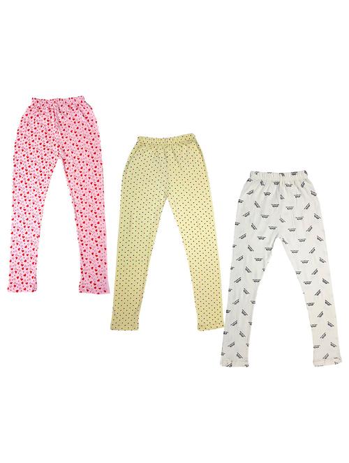 kids printed leggings combo - 19587084 - Very Small Image - 1