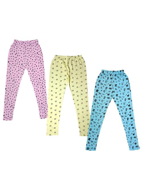 kids printed leggings combo - 19587089 - Very Small Image - 1