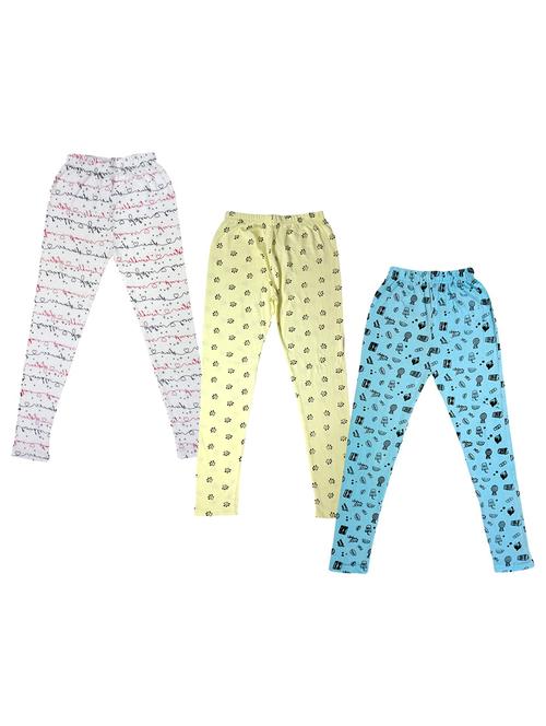 kids printed leggings combo - 19587094 - Very Small Image - 1
