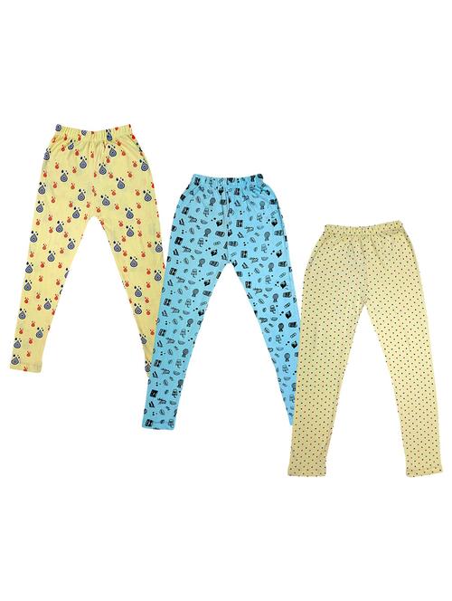 kids printed leggings combo - 19587098 - Very Small Image - 1