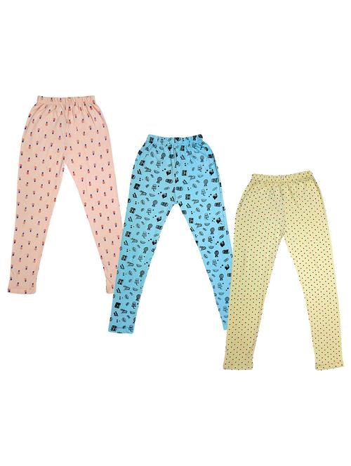 kids printed leggings combo - 19587101 - Very Small Image - 1