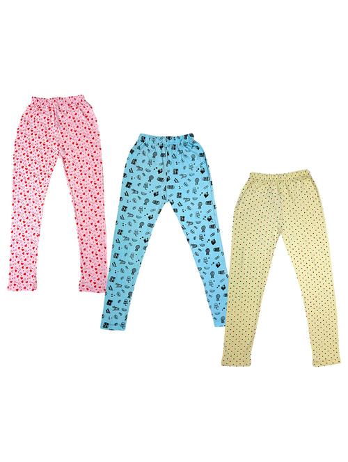 kids printed leggings combo - 19587104 - Very Small Image - 1