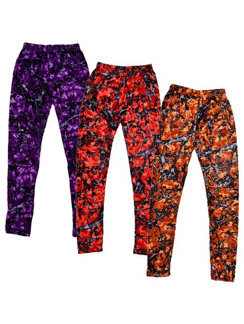 kids printed leggings combo - 19587117 - Very Small Image - 1