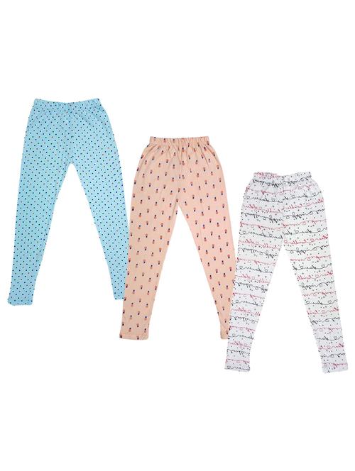 kids printed leggings combo - 19587130 - Very Small Image - 1