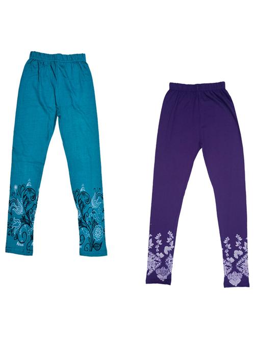 kids printed leggings combo - 19587152 - Very Small Image - 1