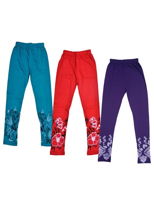 kids printed leggings combo - 19587154 - Very Small Image - 1