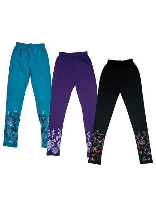 kids printed leggings combo - 19587158 - Very Small Image - 1