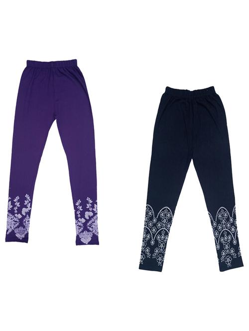 kids printed leggings combo - 19587169 - Very Small Image - 1