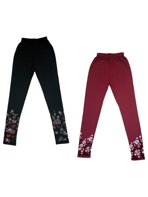 kids printed leggings combo - 19587179 - Very Small Image - 1
