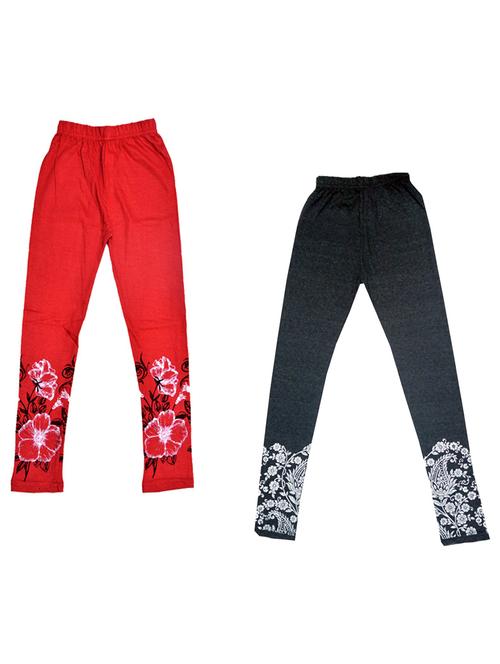 kids printed leggings combo - 19587196 - Very Small Image - 1