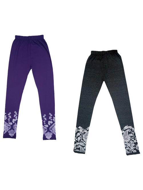 kids printed leggings combo - 19587197 - Very Small Image - 1
