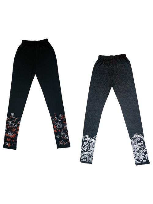 kids printed leggings combo - 19587198 - Very Small Image - 1