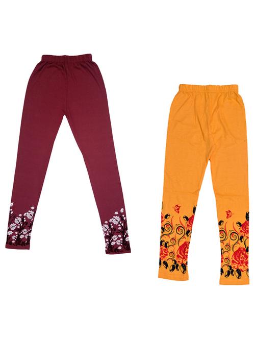 kids printed leggings combo - 19587232 - Very Small Image - 1