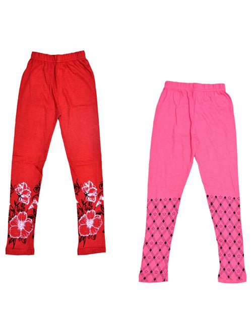 kids printed leggings combo - 19587246 - Very Small Image - 1