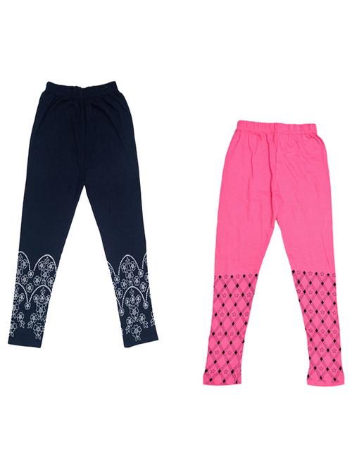 kids printed leggings combo - 19587250 - Very Small Image - 1