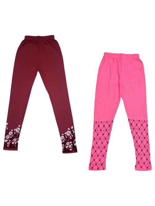 kids printed leggings combo - 19587251 - Very Small Image - 1