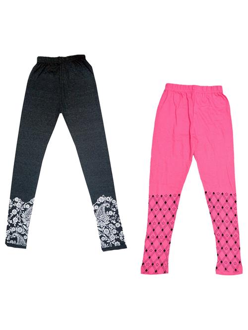 kids printed leggings combo - 19587253 - Very Small Image - 1