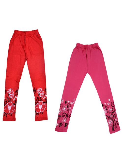 kids printed leggings combo - 19587266 - Very Small Image - 1