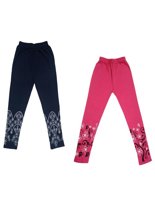 kids printed leggings combo - 19587270 - Very Small Image - 1