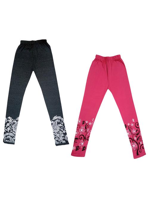 kids printed leggings combo - 19587273 - Very Small Image - 1