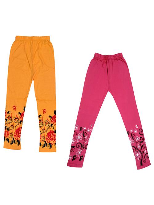kids printed leggings combo - 19587275 - Very Small Image - 1