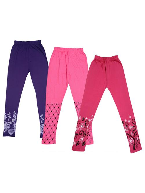 kids printed leggings combo - 19587279 - Very Small Image - 1