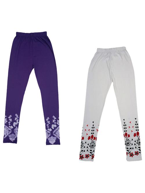 kids printed leggings combo - 19587290 - Very Small Image - 1