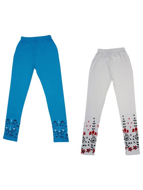 kids printed leggings combo - 19587295 - Very Small Image - 1