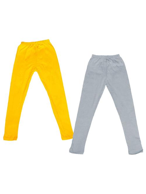 kids solid leggings combo - 19587318 - Very Small Image - 1