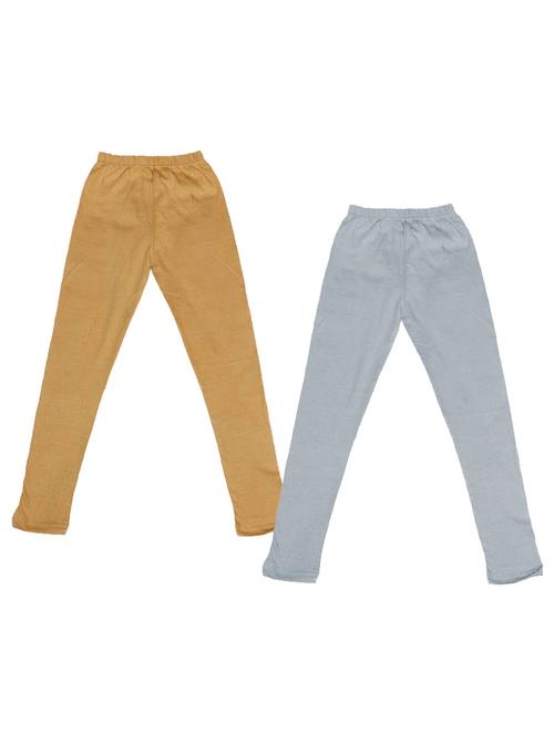 kids solid leggings combo - 19587322 - Very Small Image - 1