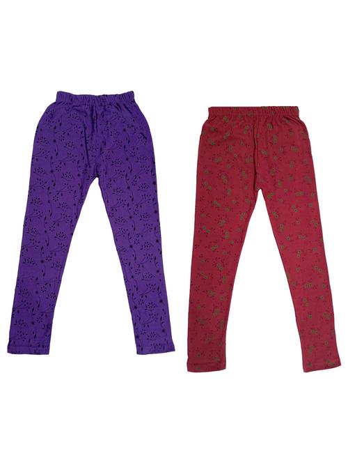 kids printed leggings combo - 19587372 - Very Small Image - 1