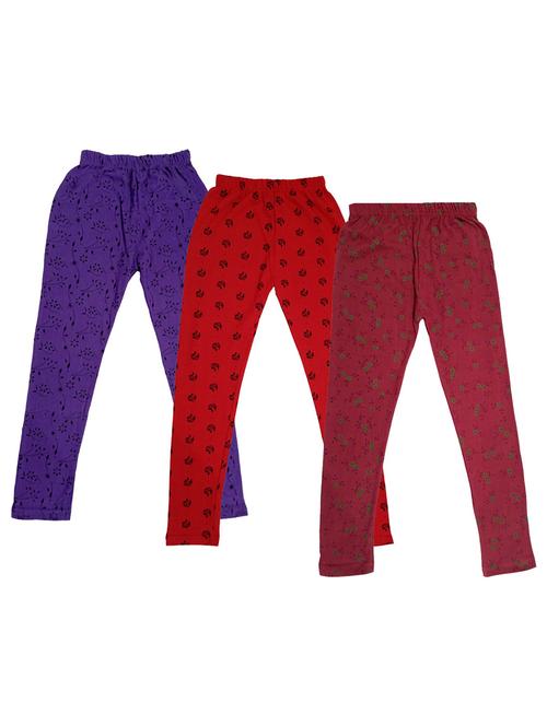 kids printed leggings combo - 19587380 - Very Small Image - 1