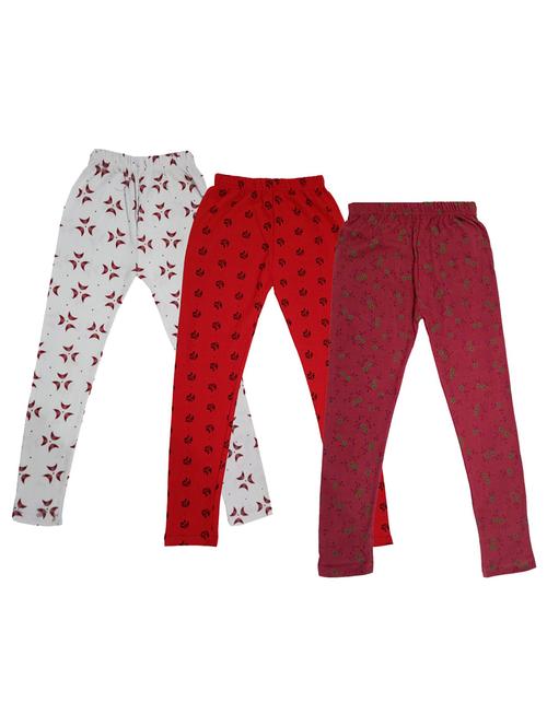 kids printed leggings combo - 19587384 - Very Small Image - 1