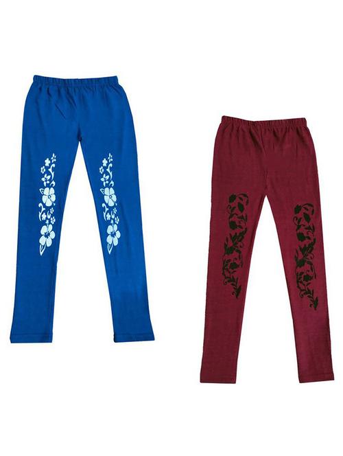 kids printed leggings combo - 19587388 - Very Small Image - 1