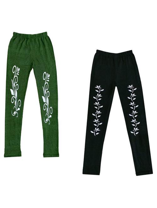 kids printed leggings combo - 19587389 - Very Small Image - 1