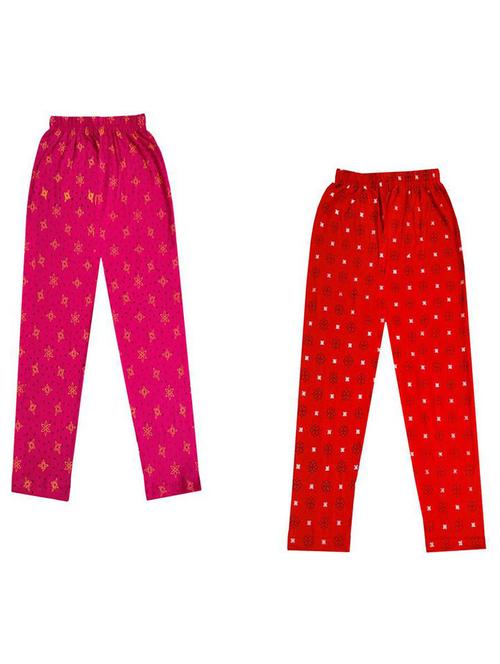 kids printed leggings combo - 19587414 - Very Small Image - 1
