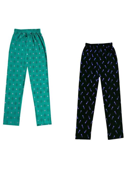 kids printed leggings combo - 19587417 - Very Small Image - 1