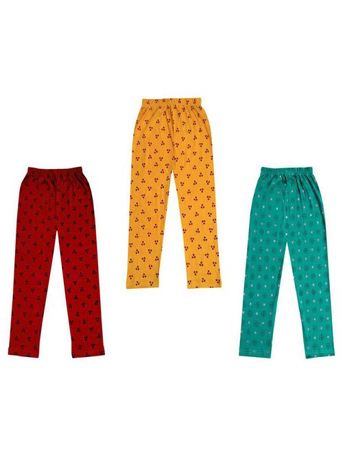 kids printed leggings combo - 19587423 - Very Small Image - 1