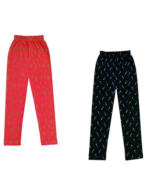 kids printed leggings combo - 19587432 - Very Small Image - 1