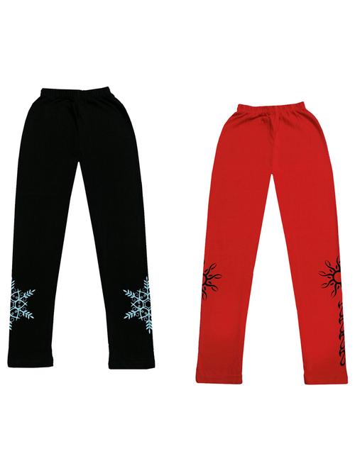 kids printed leggings combo - 19587490 - Very Small Image - 1