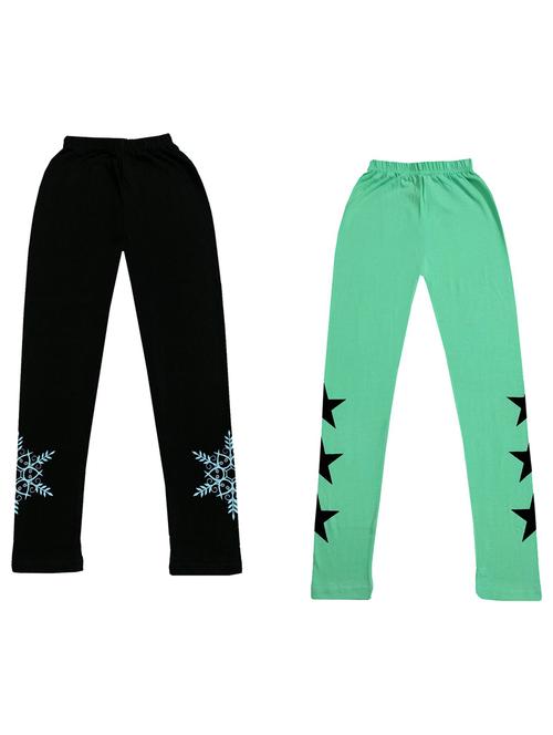 kids printed leggings combo - 19587496 - Very Small Image - 1