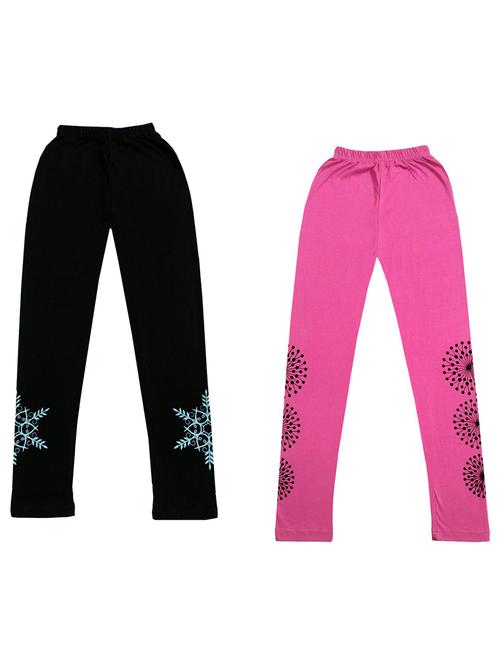 kids printed leggings combo - 19587502 - Very Small Image - 1