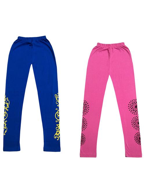 kids printed leggings combo - 19587504 - Very Small Image - 1