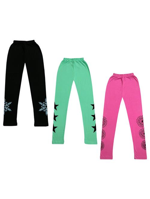 kids printed leggings combo - 19587506 - Very Small Image - 1