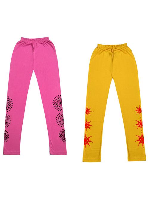 kids printed leggings combo - 19587514 - Very Small Image - 1