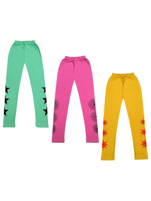 kids printed leggings combo - 19587518 - Very Small Image - 1