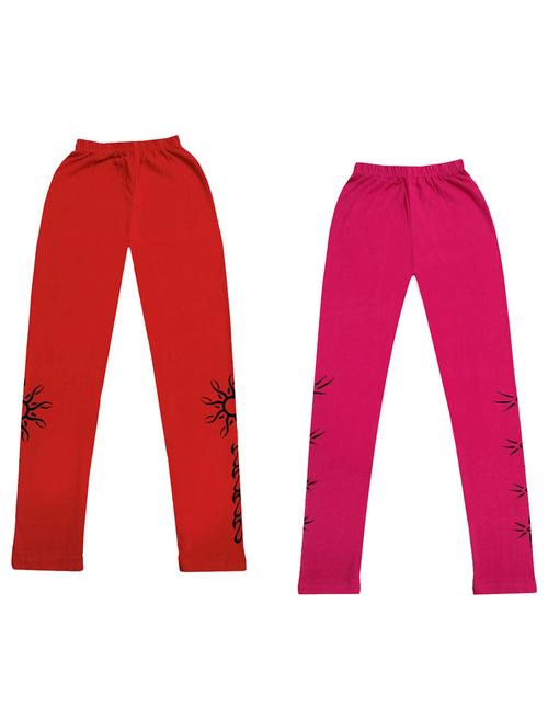 kids printed leggings combo - 19587521 - Very Small Image - 1