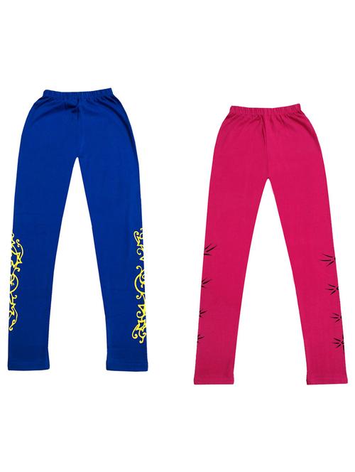 kids printed leggings combo - 19587522 - Very Small Image - 1