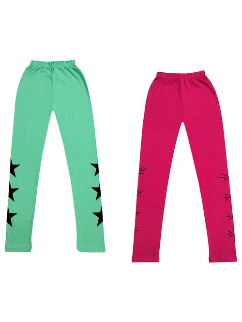 kids printed leggings combo - 19587523 - Very Small Image - 1